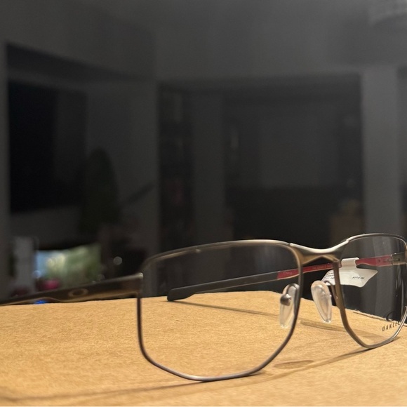 New OAKLEY ADDAMS Eyeglasses OX3012-0256 56-17-140 Pewter Frames - Picture 5 of 6